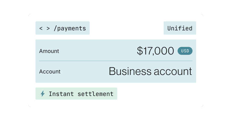 Platform access payment interface