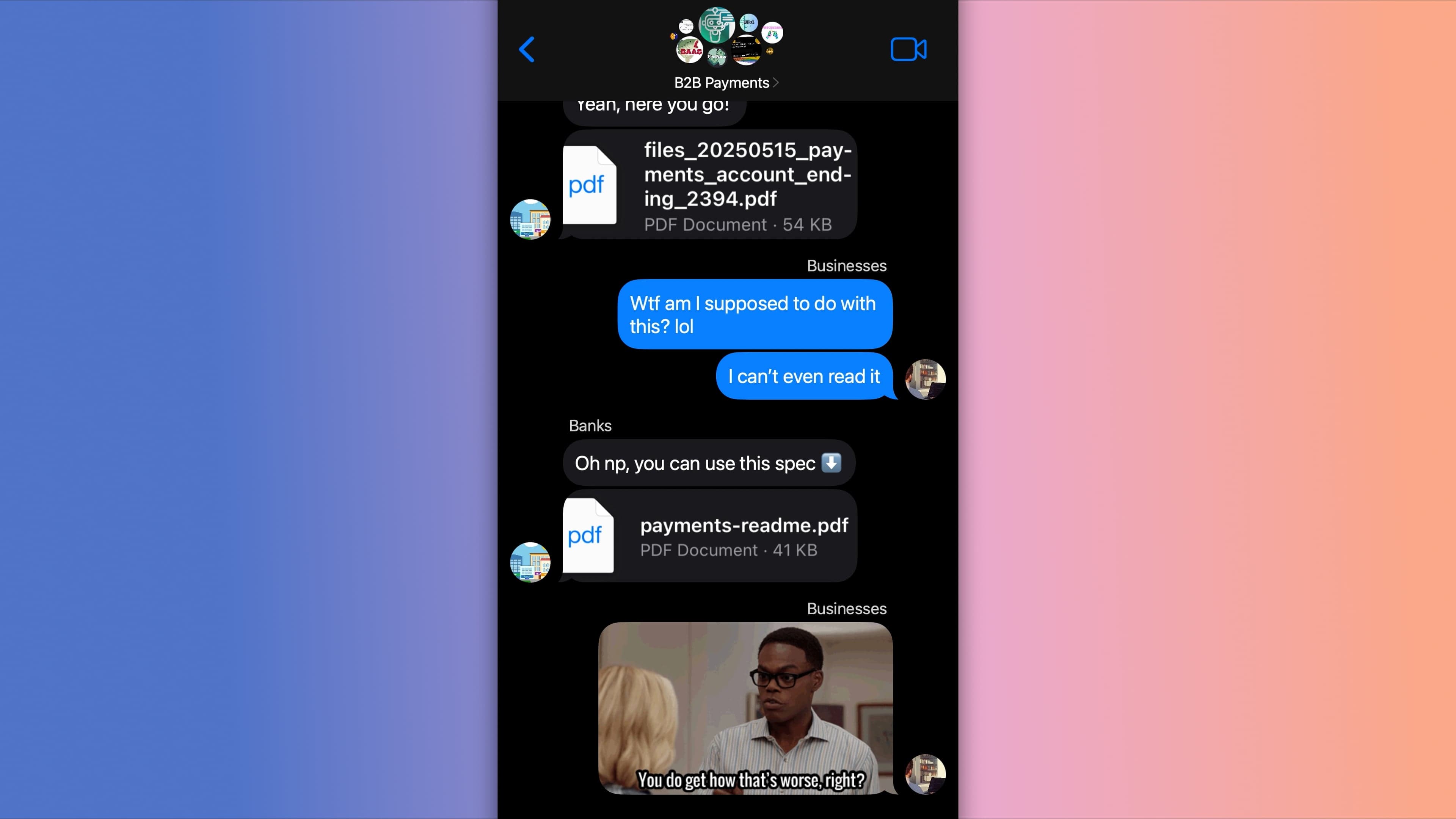 Image for Payment Rails Group Chat